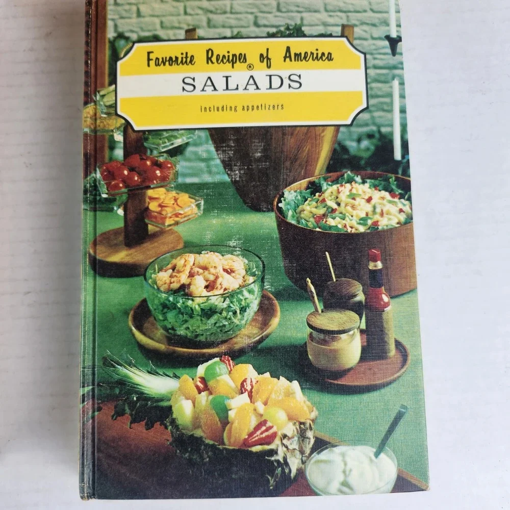 Vintage Favorite Recipes of America 4 Volume Cookbook Set with Slipcase Retro
